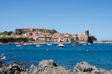 Fototapeta na wymiar village de Collioure