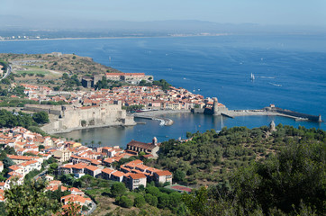 Obraz premium village de Collioure