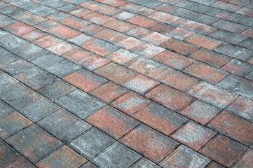 granite texture rectangular background with colored tiles