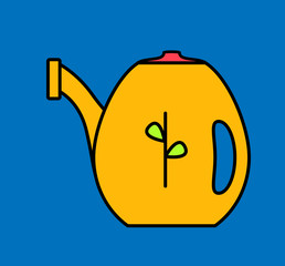 Gardening Can Vector