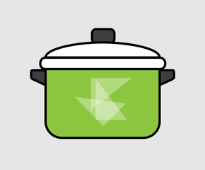 Hot Pan Vector