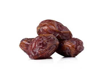 Royal dates on a white background isolated