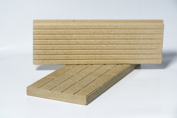 Termo Plate made of Mineral Vermiculite Samples for Production.
