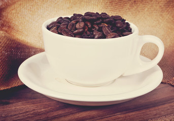 Coffee Beans with a heart