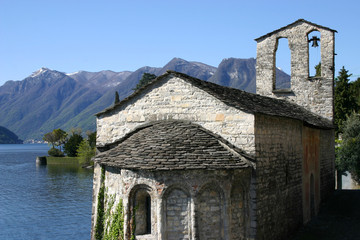 Ossuccio church on Lake Como