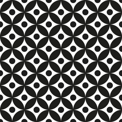 Abstract geometric seamless vector pattern