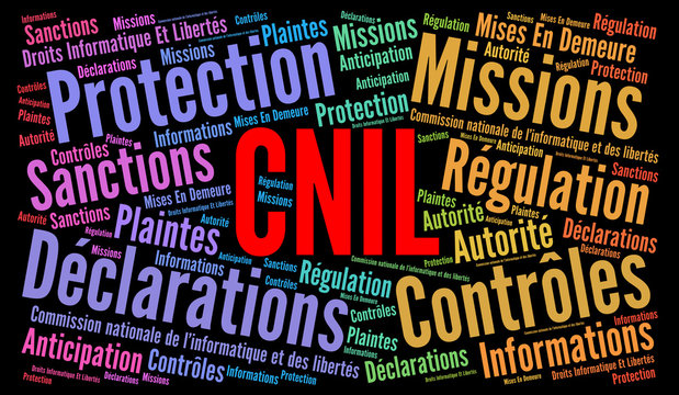 CNIL nuage de mots 
