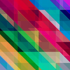 Obrazy  Abstract colorful background from triangles. Vector geometric backgrop