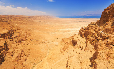 Fototapeta na wymiar View on desert, Israel