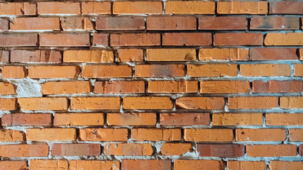 Background of old vintage brick wall day