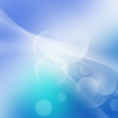 Abstract flow blue and space for your text