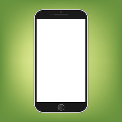 Modern smart phone vector