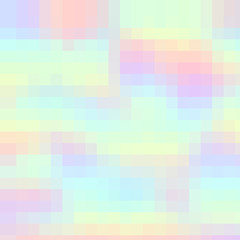 Hologram colorful pixel to create trendy modern design. Backgrounds for design cards, filling silhouettes, pattern design to printing.