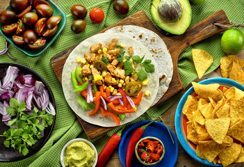 Mexican food ingredients
