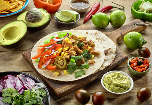 Mexican food ingredients