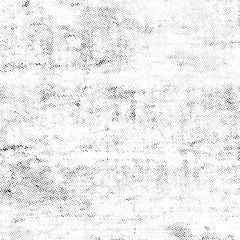 Naklejka premium Subtle halftone vector texture overlay. Monochrome abstract splattered background.
