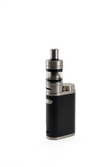 E-cigarette on a white background