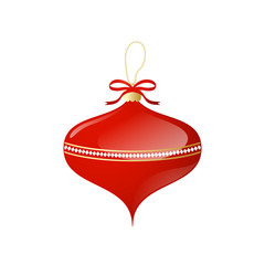 Christmas ball icon