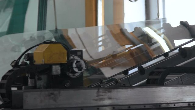 PVC windows and doors glass on plastic window factory