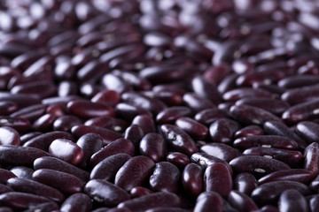 Raw red beans background