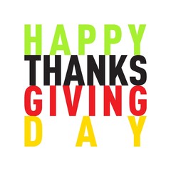 Vector collection thanksgiving card.