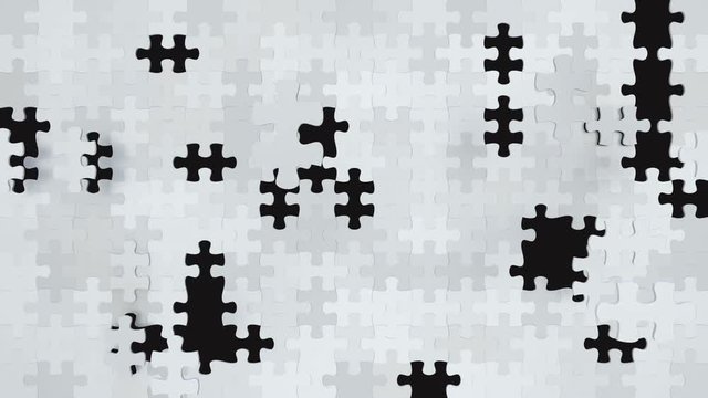 Random falling puzzle transition.