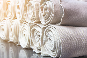 medical bandage roll.