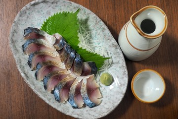 炙りしめ鯖