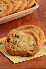 Fototapeten Chocolate chip cookies © fotogal