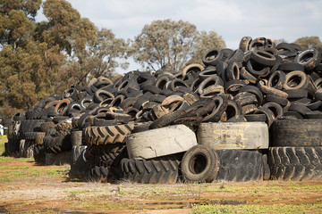 Tyre dump, Cobram Victoria