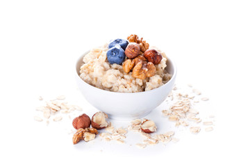Oatmeal porridge in bowl