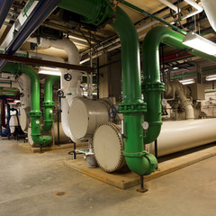 Chiller plant and piping