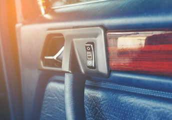 press the button to open car door