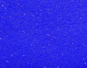 Fototapeta na wymiar Blue background with glittering stars