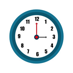 time clock watch icon vector illustration design