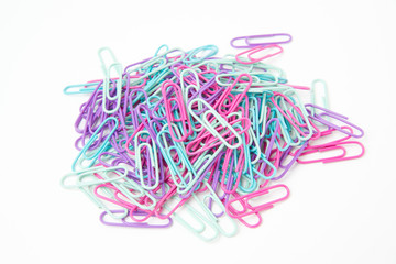 colorful paper clip