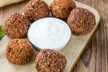 Homemade Falafel