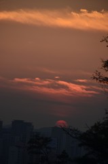 Obraz premium 일몰 