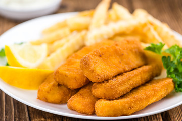 Fish Fingers (selective focus)