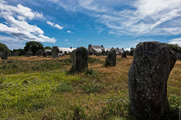 Alignements de menhirs du Ménec, à Carnac