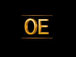 OE Initial Logo for your startup venture