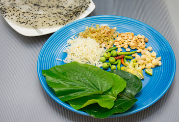 Thai herb, ingredient thai local food