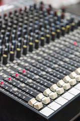 Digital music equipment, music mixer with track