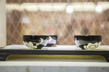 Obraz na płótnie Canvas China's ceramic tea set