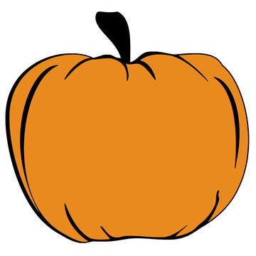 Halloween pumpkin blank