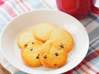 クッキーとカフェオレ