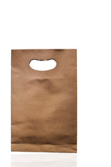 paper bag on white background.
