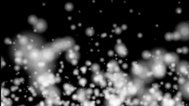 Animation of confetti rising and falling. confetti exploding on a black background 