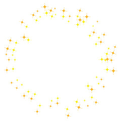 キラキラ枠円01