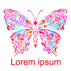 Watercolor butterfly